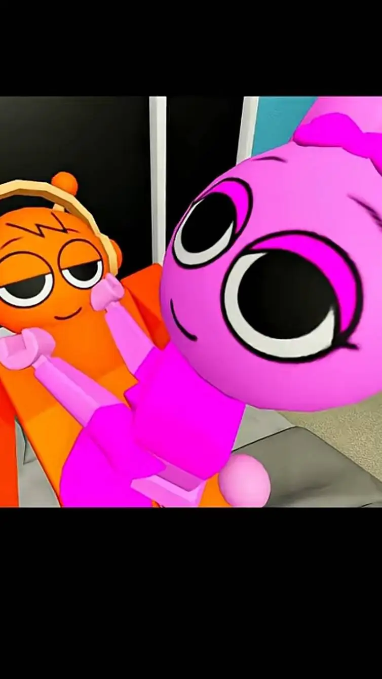 ai character: oren x pinky background