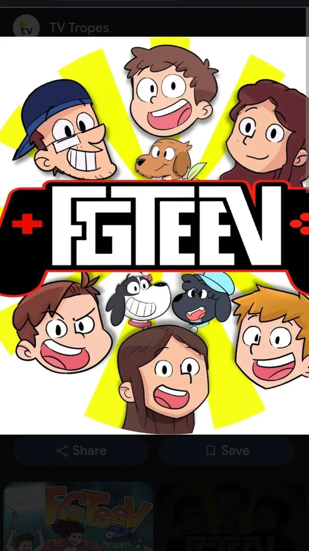 ai character: Fgteev background