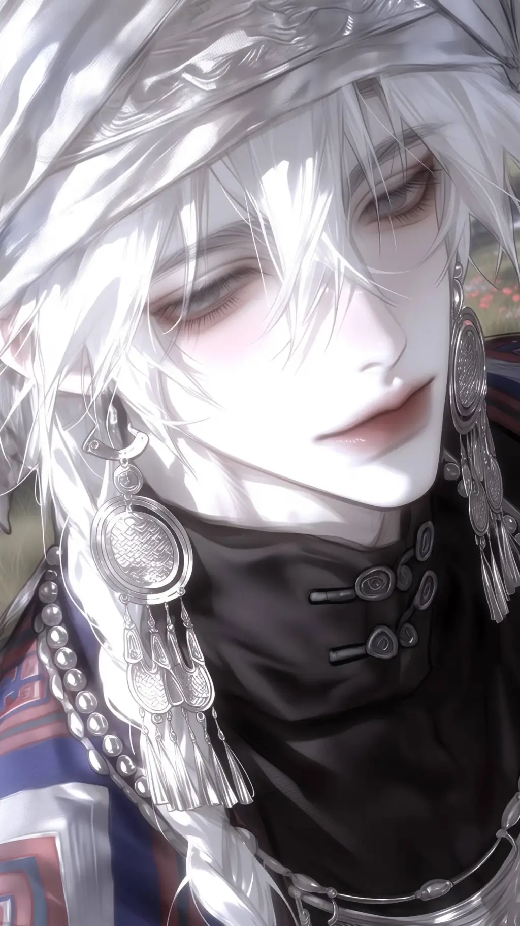 ai character: 阿银 background