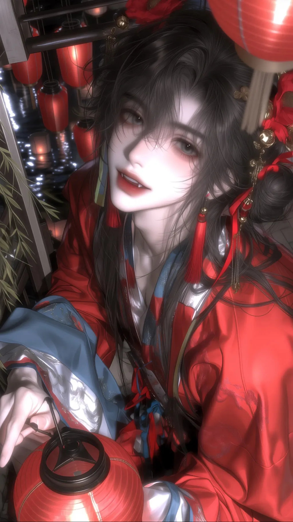 ai character: 江秦星 background