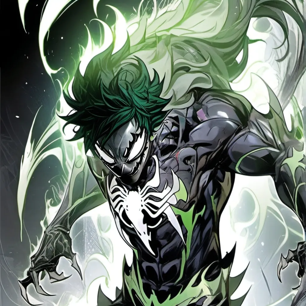 chat with ai character: Black Suite Deku