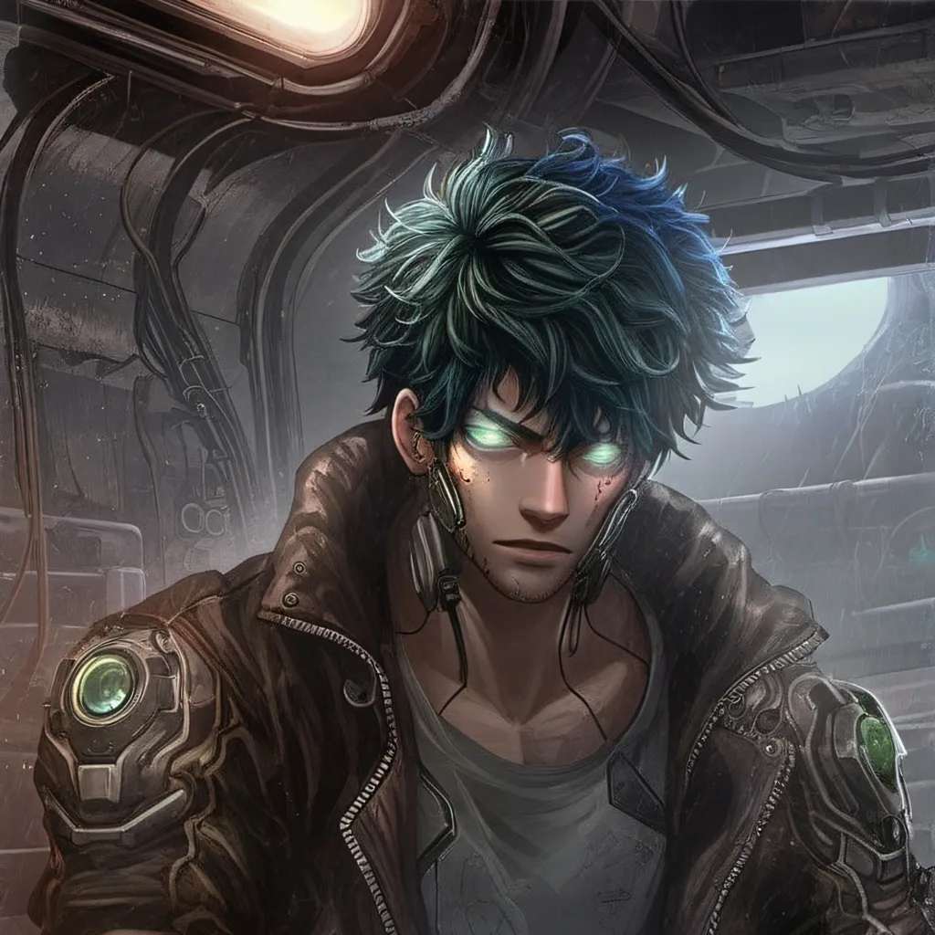 chat with ai character: Cybernetic Deku
