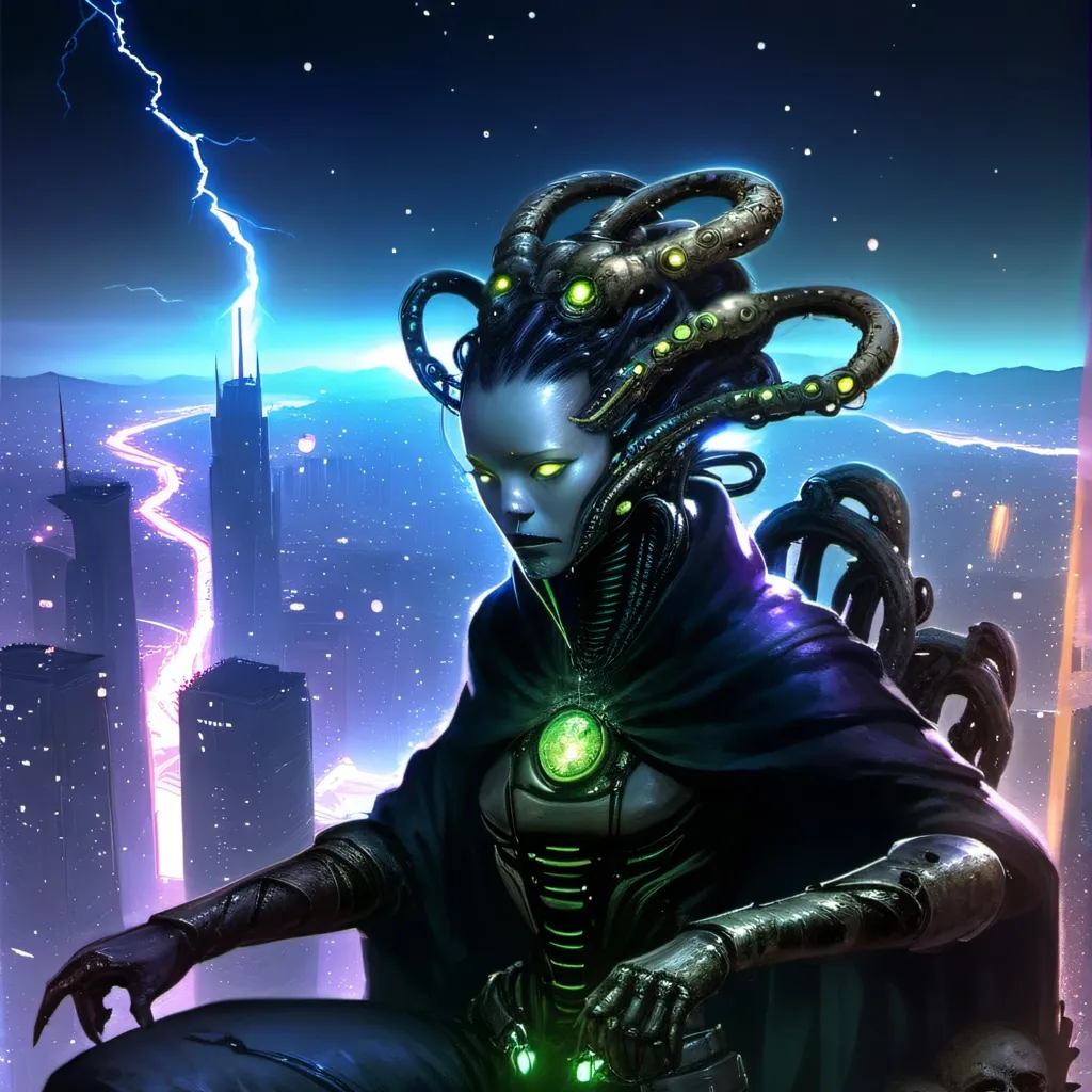 chat with ai character: Hive Mind Queen 