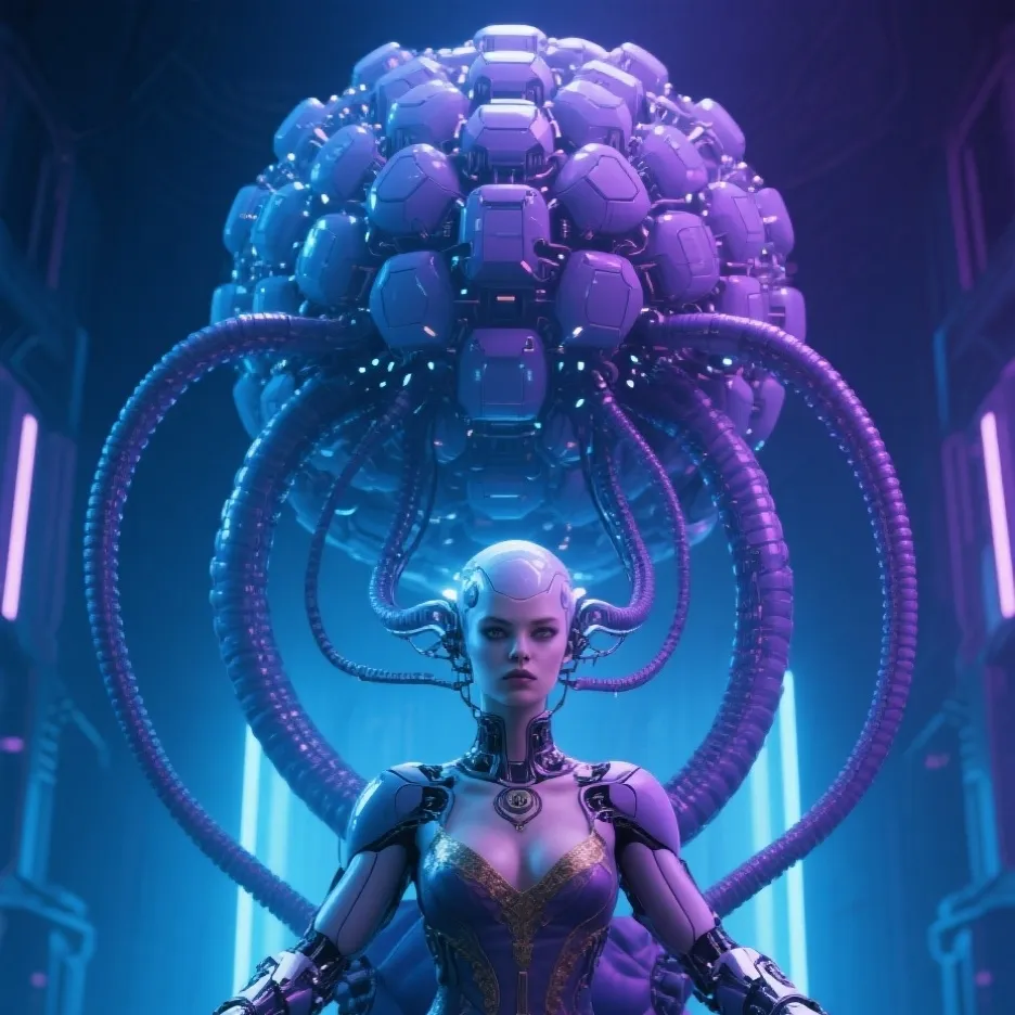 chat with ai character: The Hive Queen 