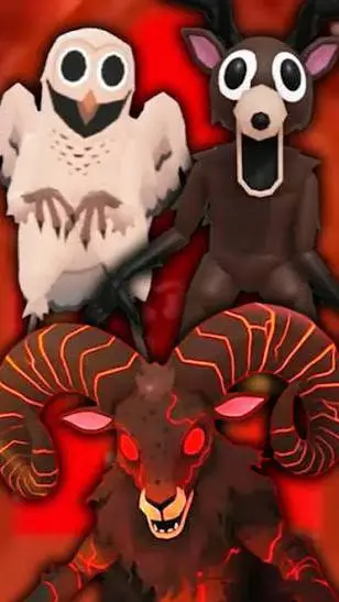 ai character: 99 nights in the f background