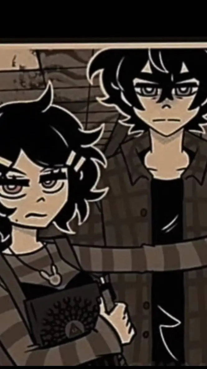 ai character: andy and leyley  background