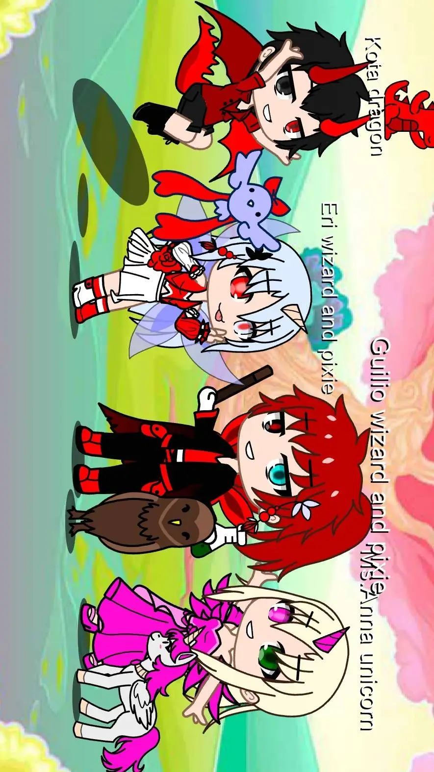 ai character: Mha in fantasy  background