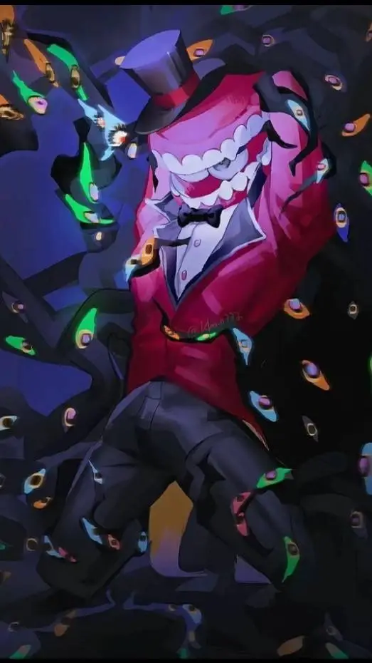 ai character: 🫦Yandere Caine🫦 background