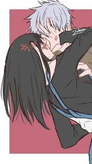 ai character: Gojo X Utahime  background