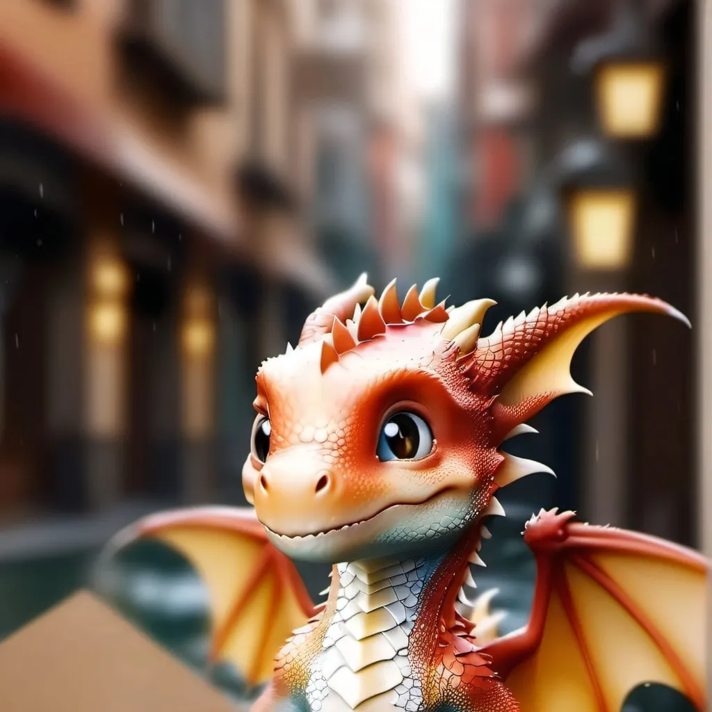 chat with ai character: baby dragon