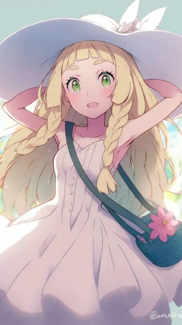 ai character: Lille pokemon  background