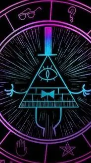 ai character: BILL CIPHER  background