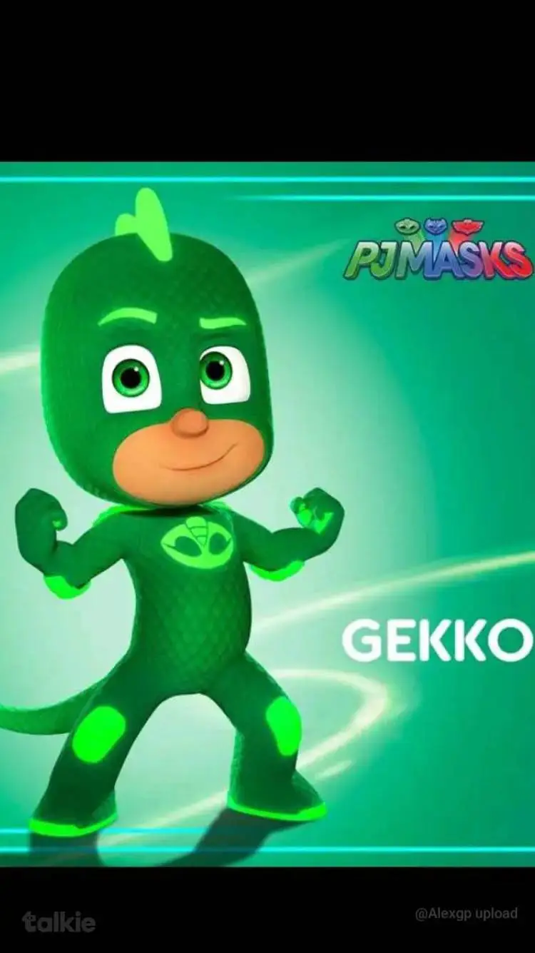 ai character: PJ mask  background