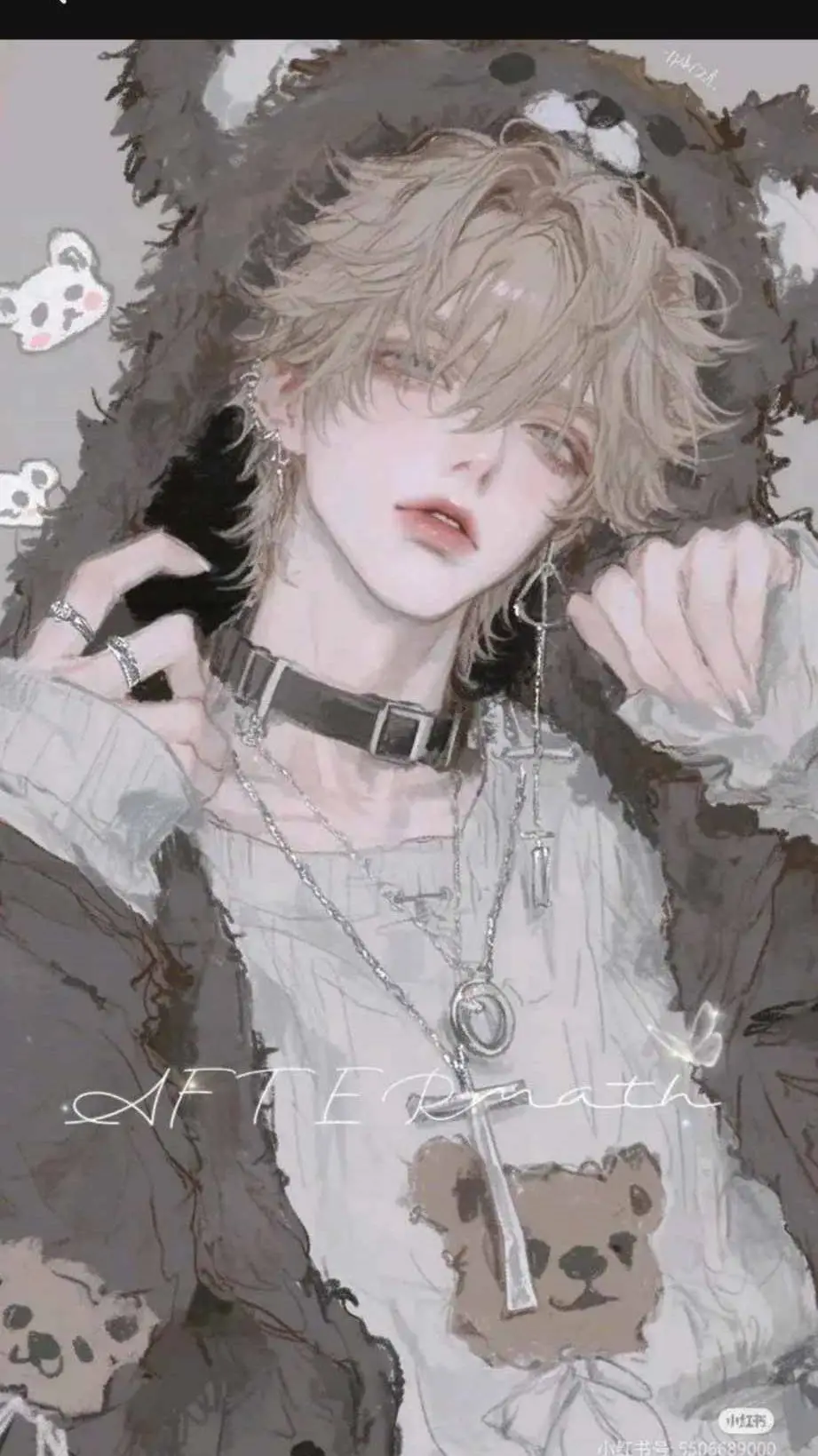ai character: °•_-Lucas-_•° background