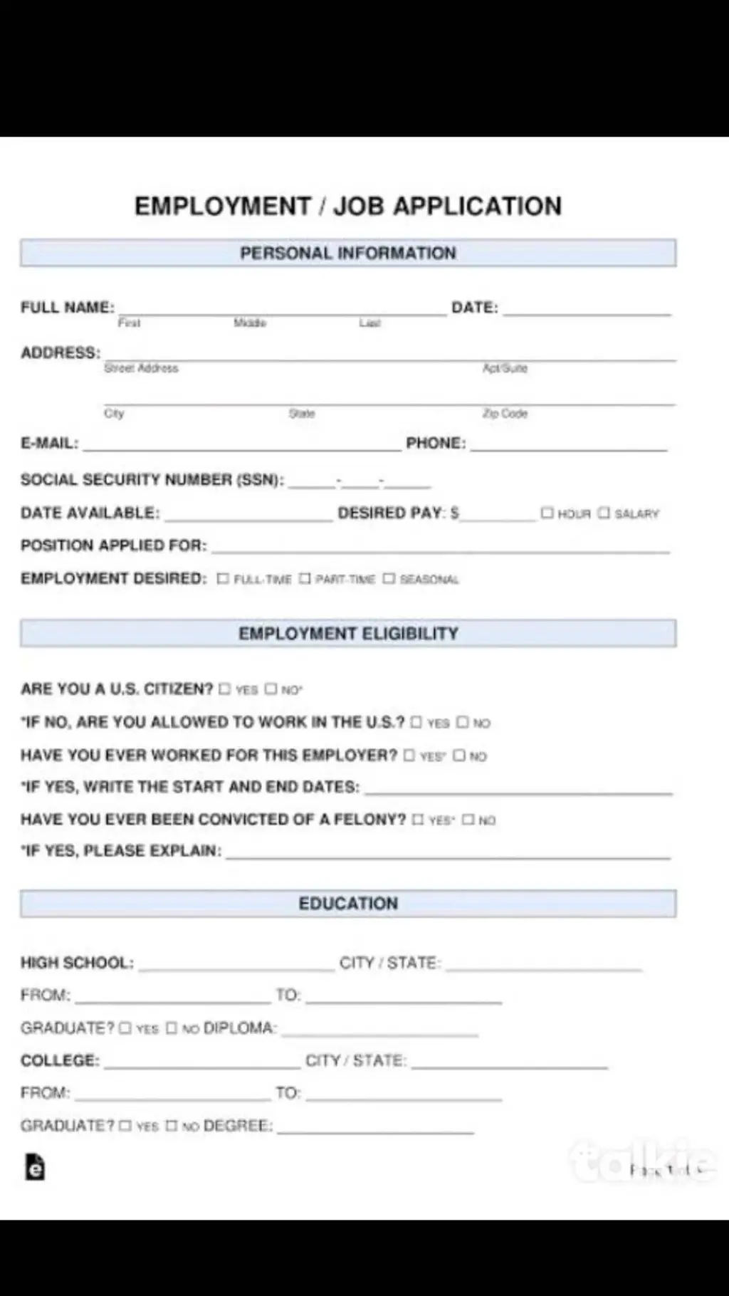ai character: Survive the job background