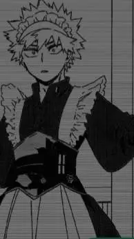 ai character: Bakugo Maid background