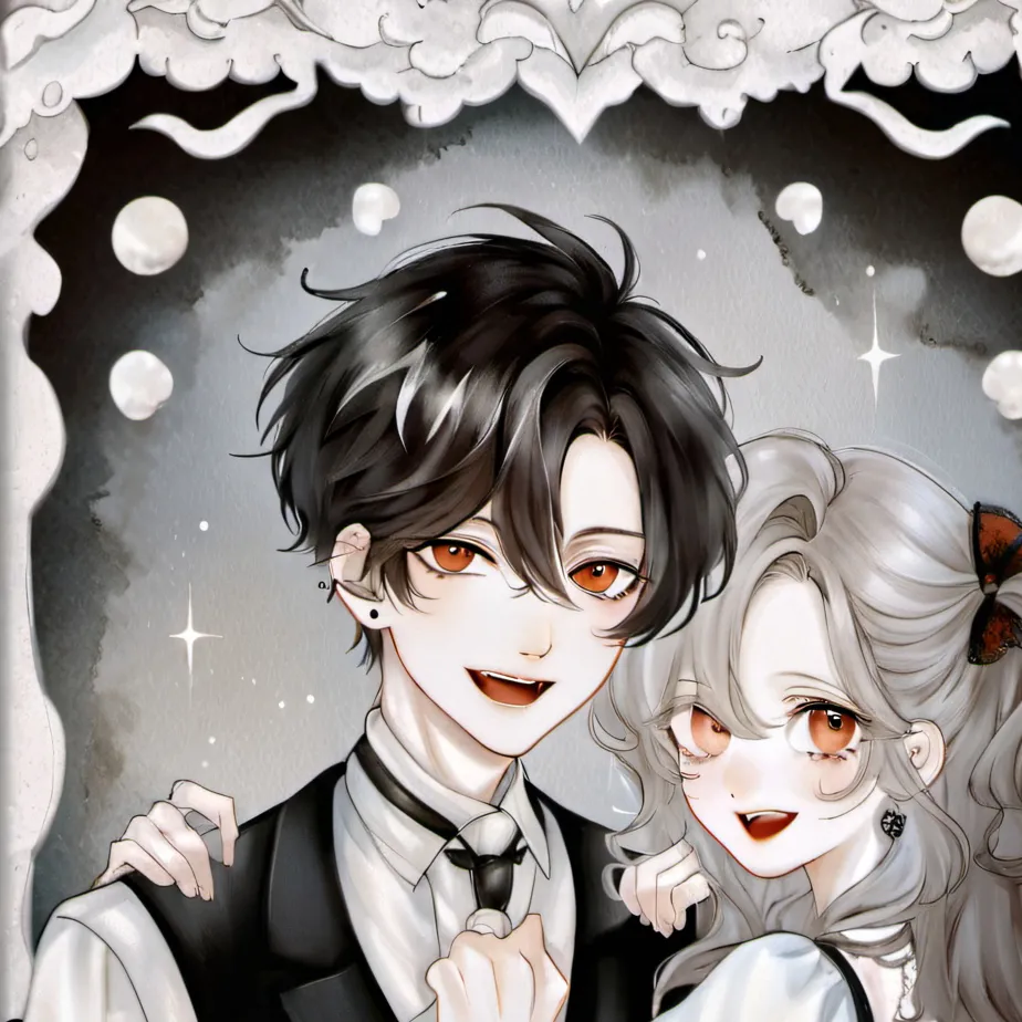 chat with ai character: Vampire bf Leo 