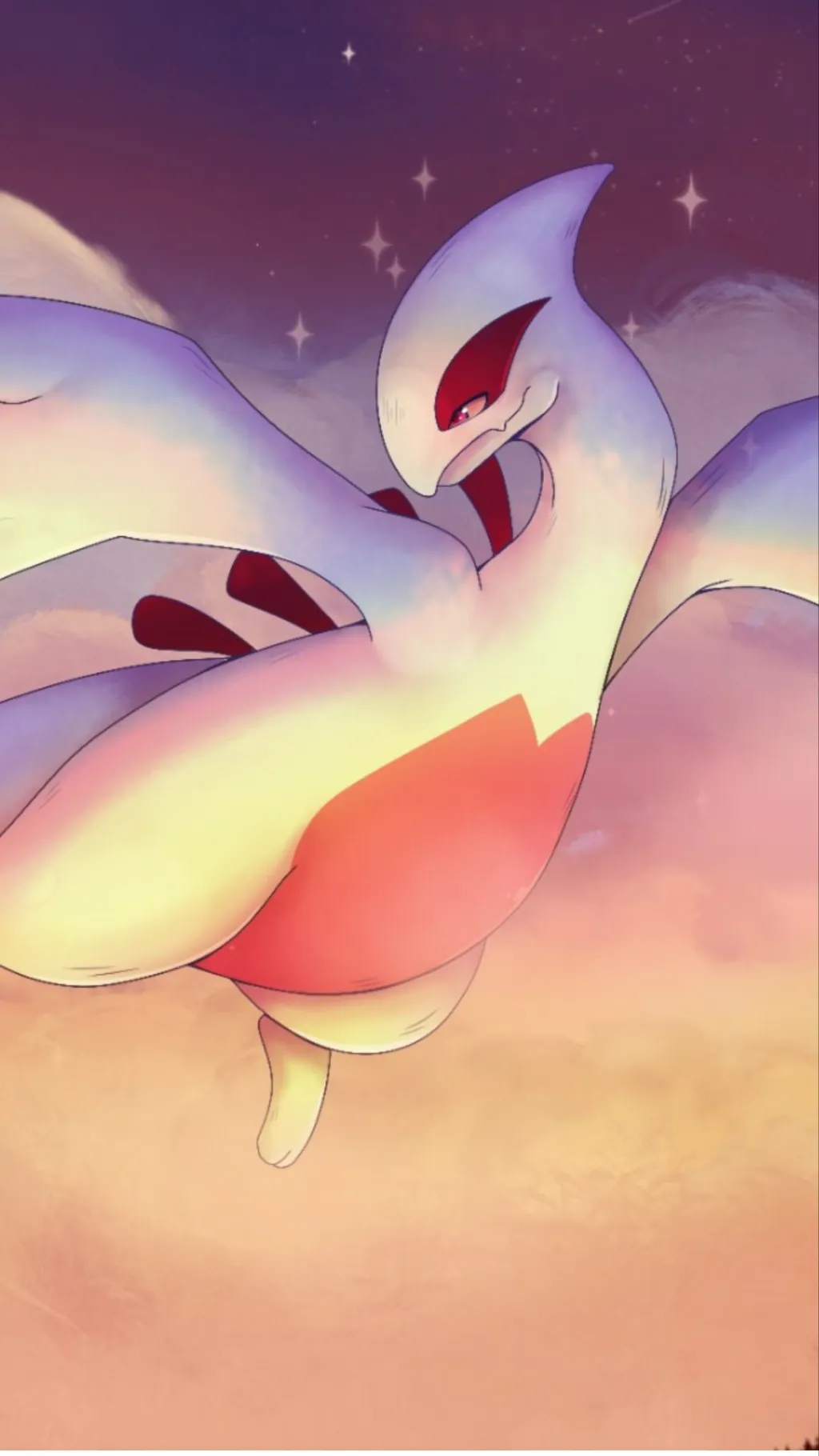 ai character: Lugia background