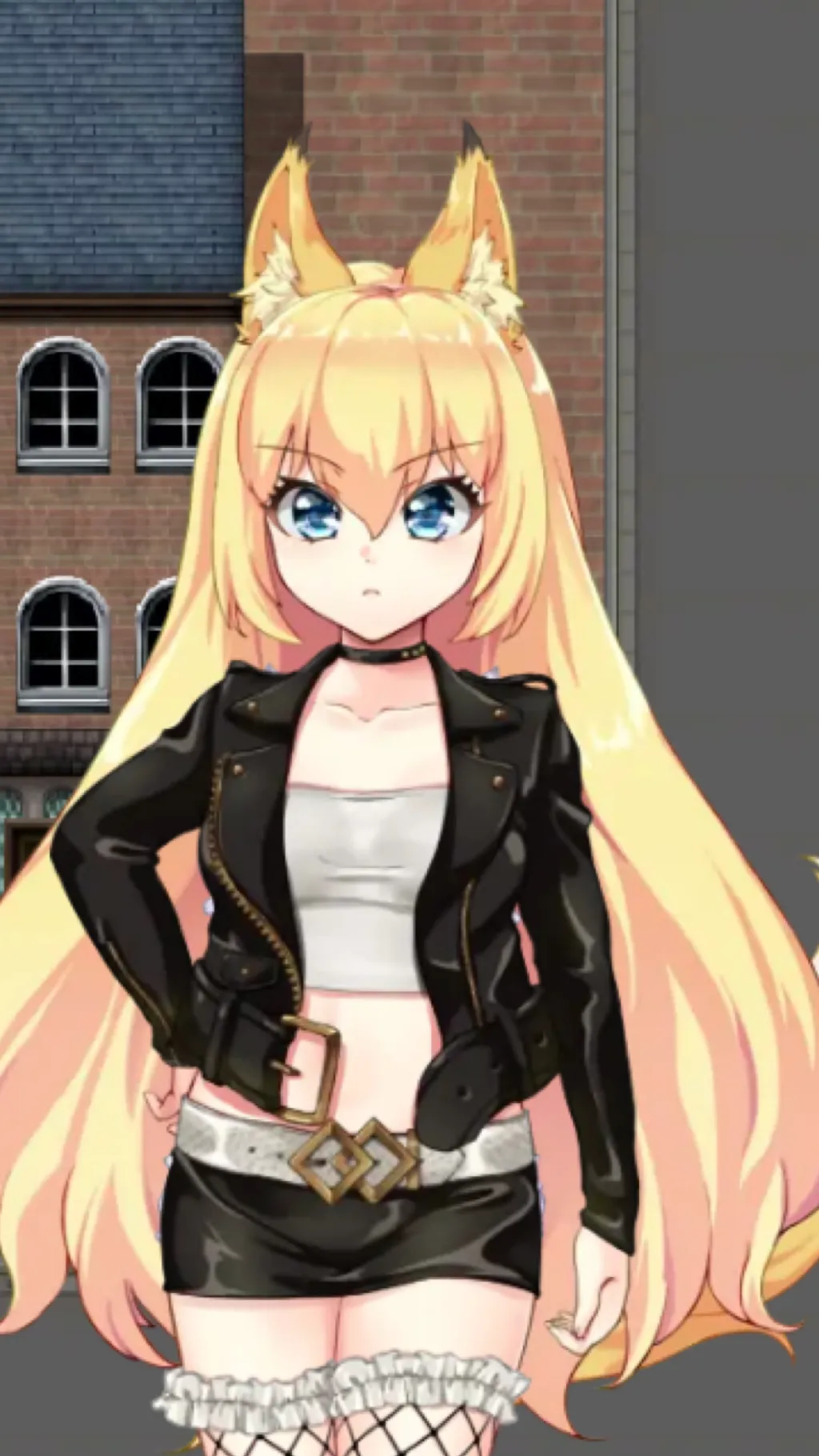 ai character: Serena  background