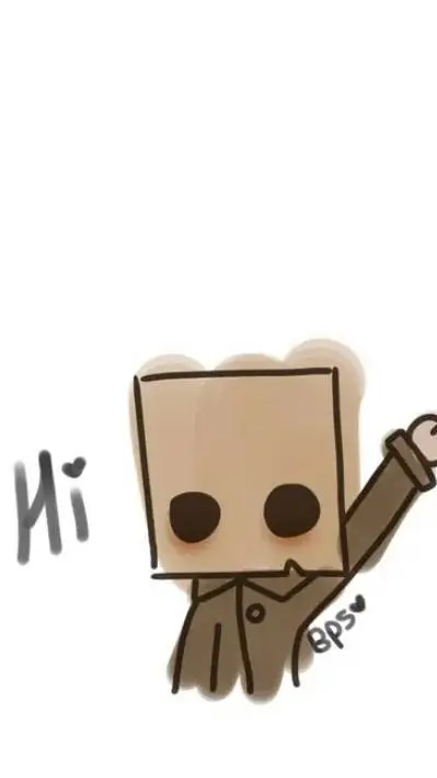 ai character: mono background