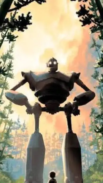 ai character: iron Giant background