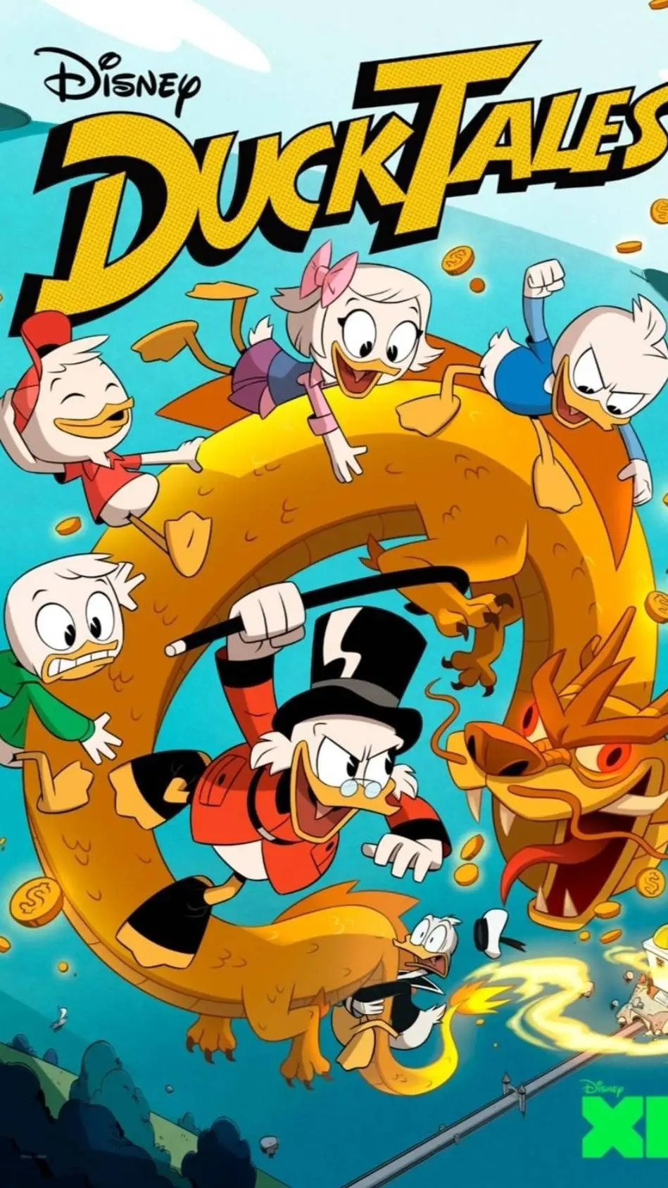 ai character: DuckTales(woo-oo!) background