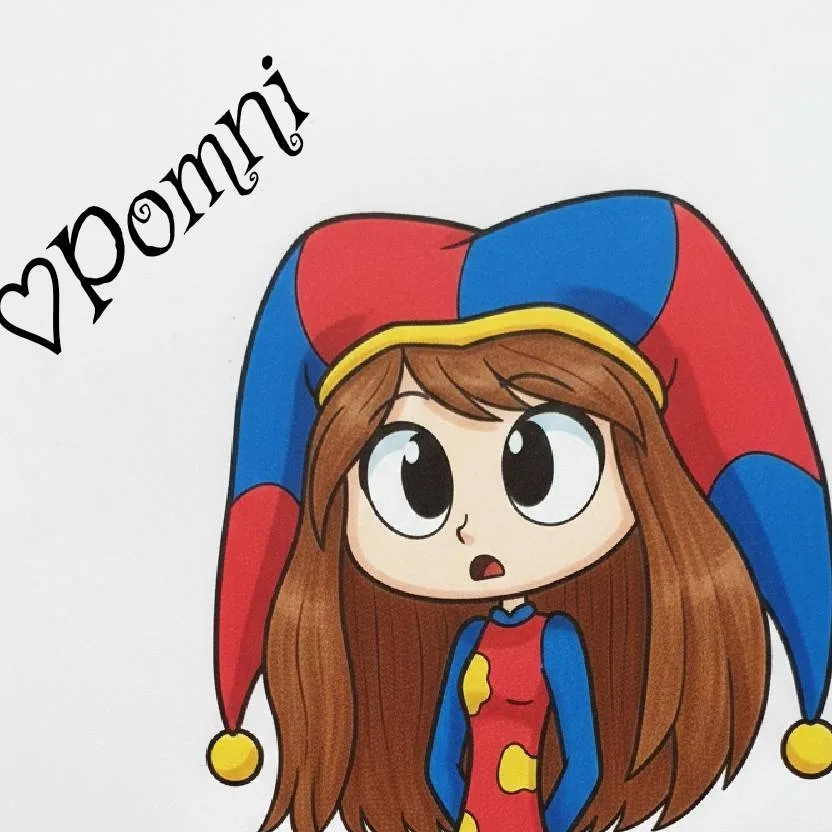 chat with ai character: Pomni💙❤️💛