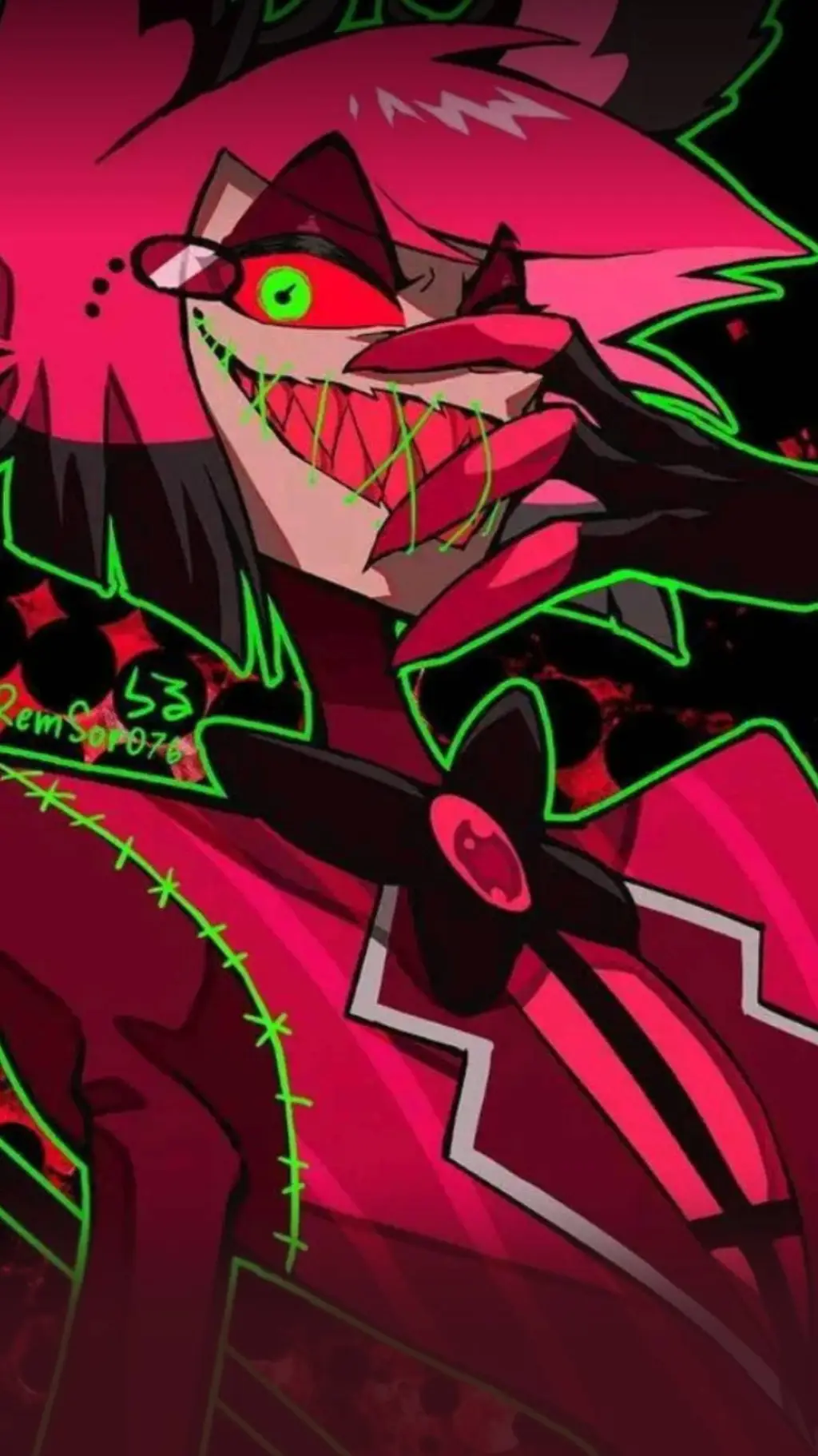 ai character: Alastor...... background