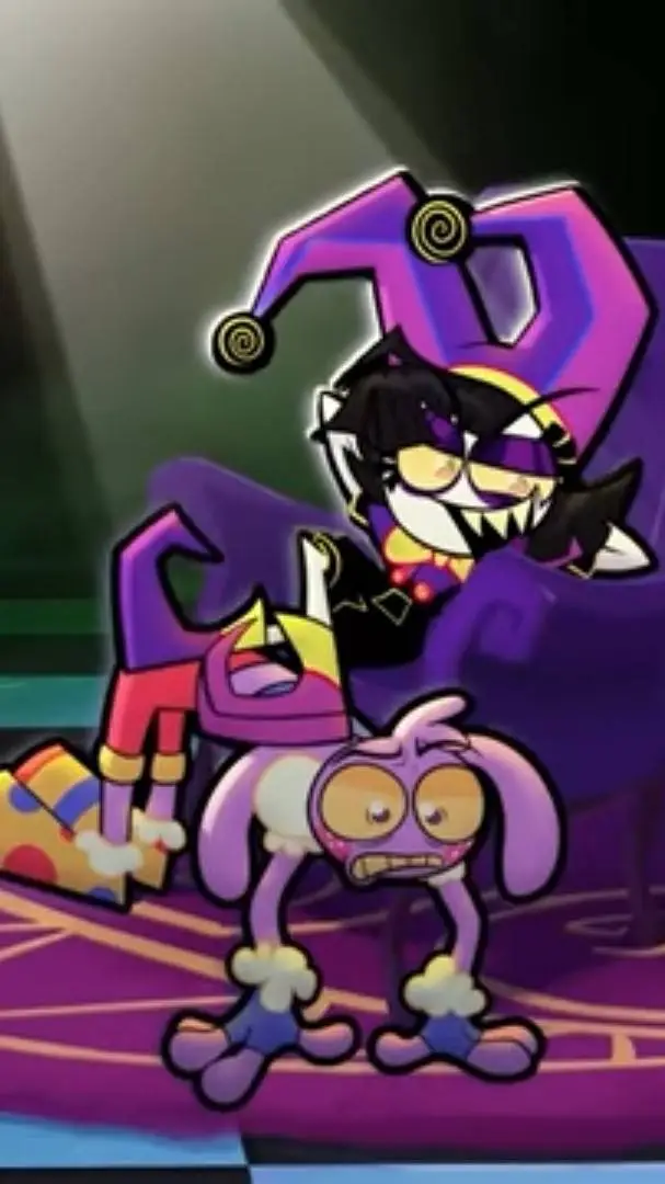 ai character: Abstract Pox Queen background