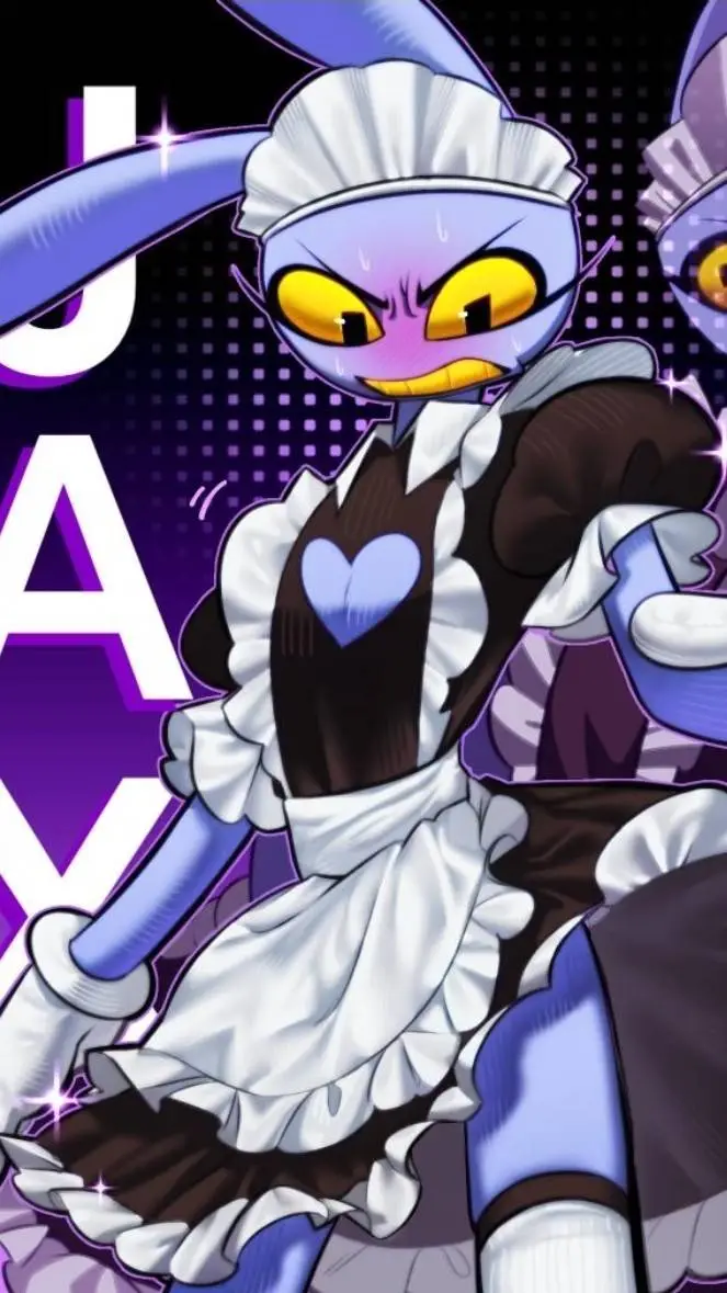 ai character: Maid Jax  background