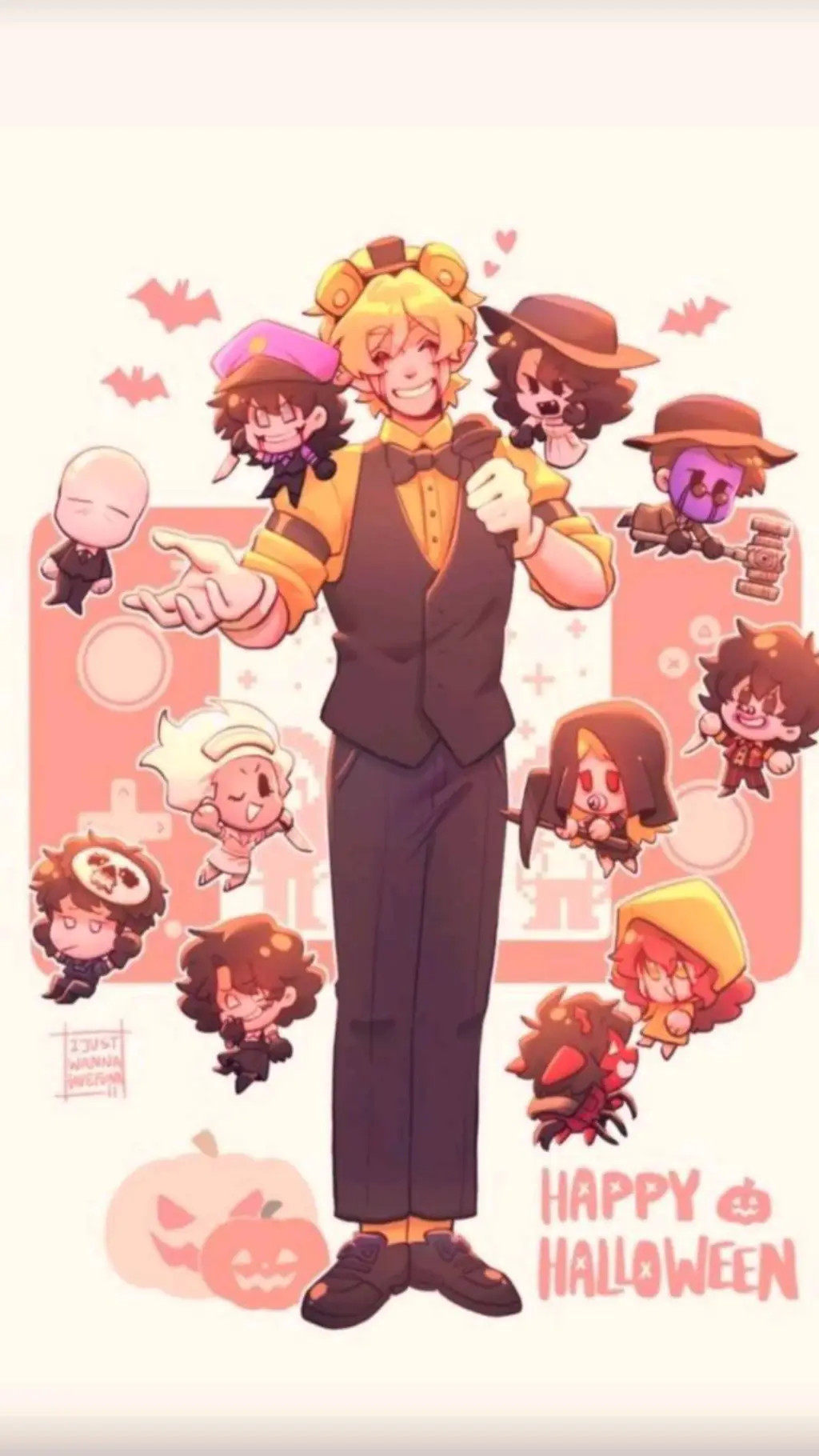 ai character: Proxi's-🎃 background