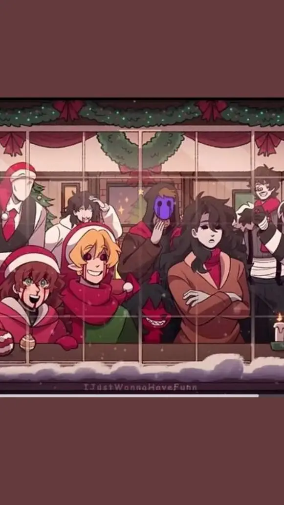 ai character: Navidad Creepy🎄 background