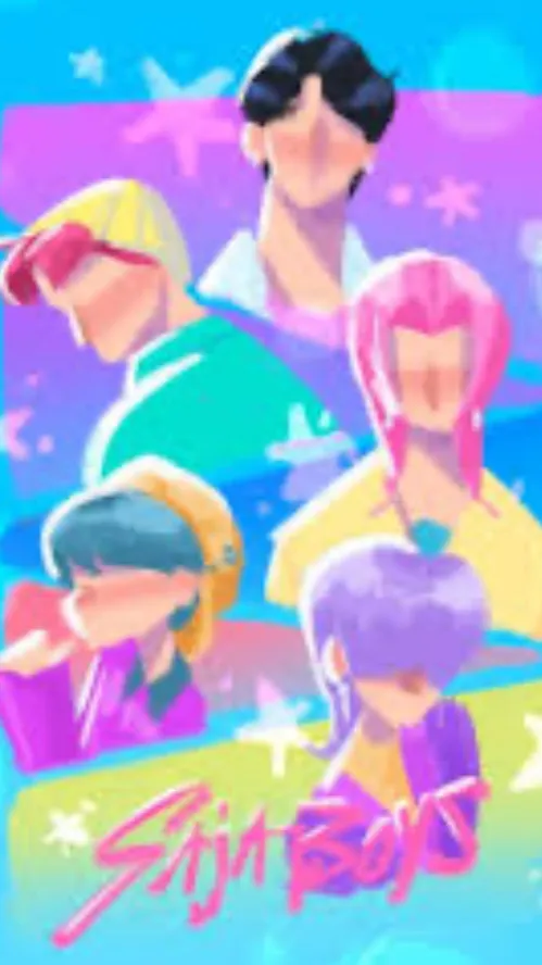 ai character: 🍓 SAJA BOYS🍓  background