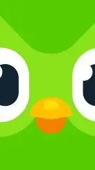 ai character: Duolingo  background