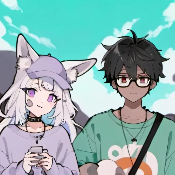 chat with ai character: may & zay