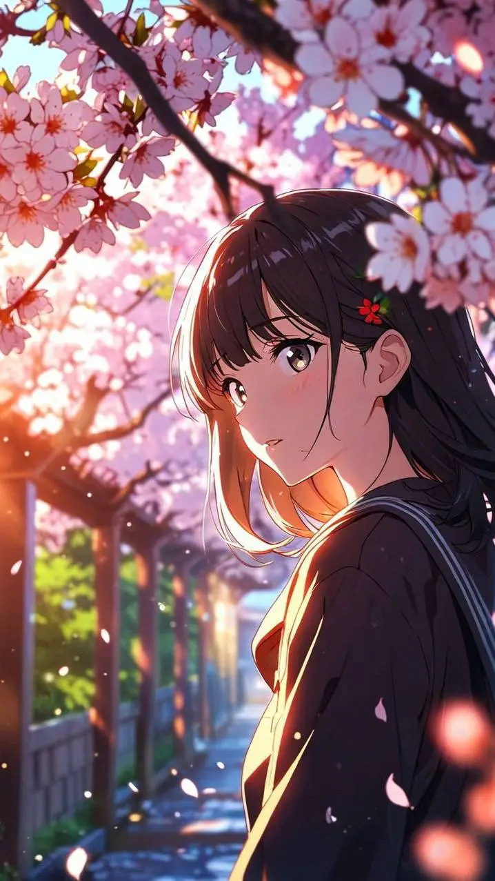 ai character: Aika 🌸 background