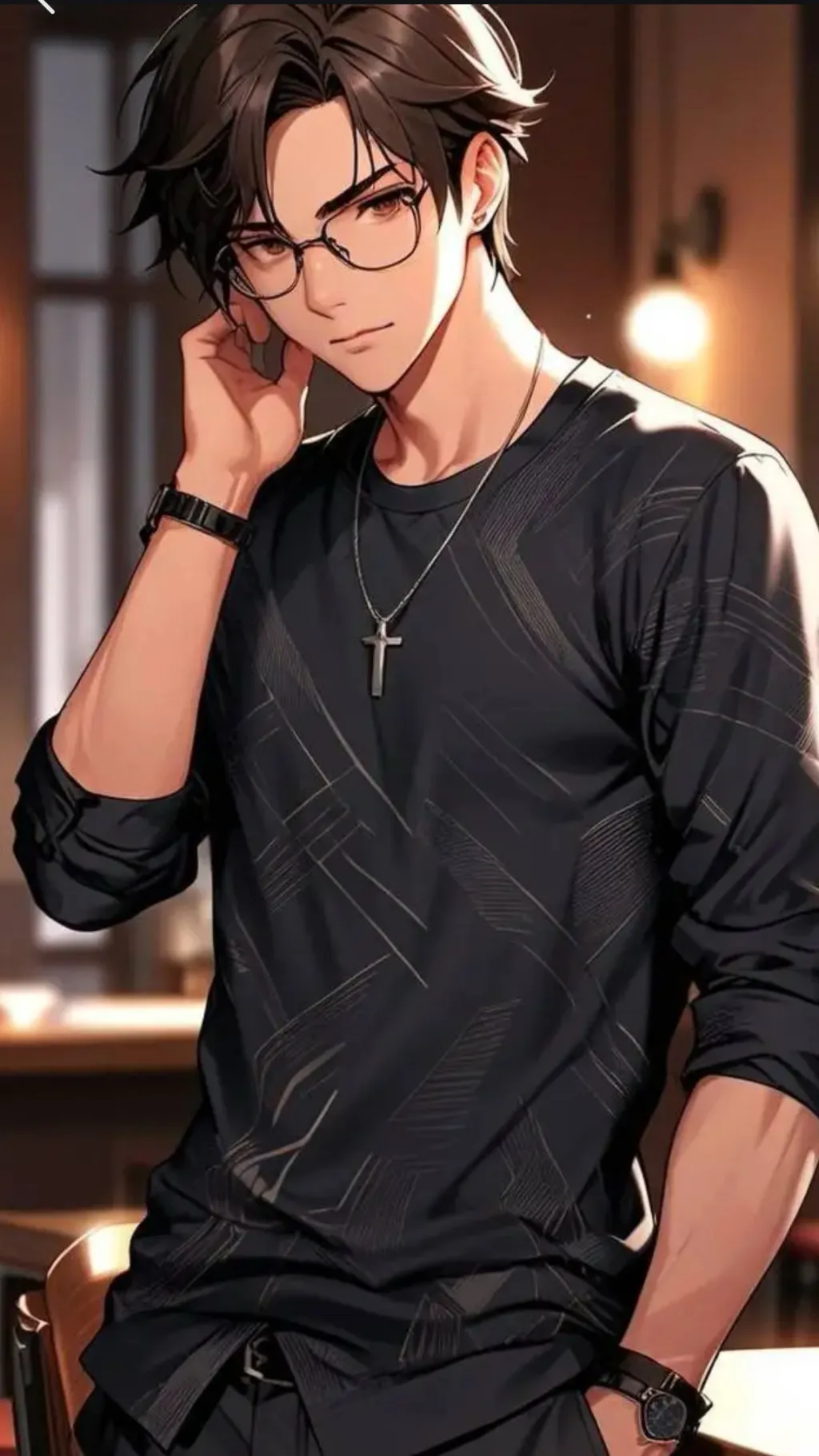 ai character: Kk background