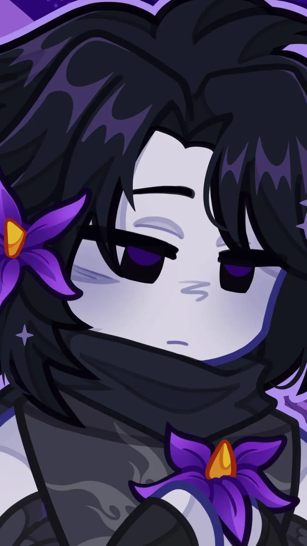 ai character: Two Time au background