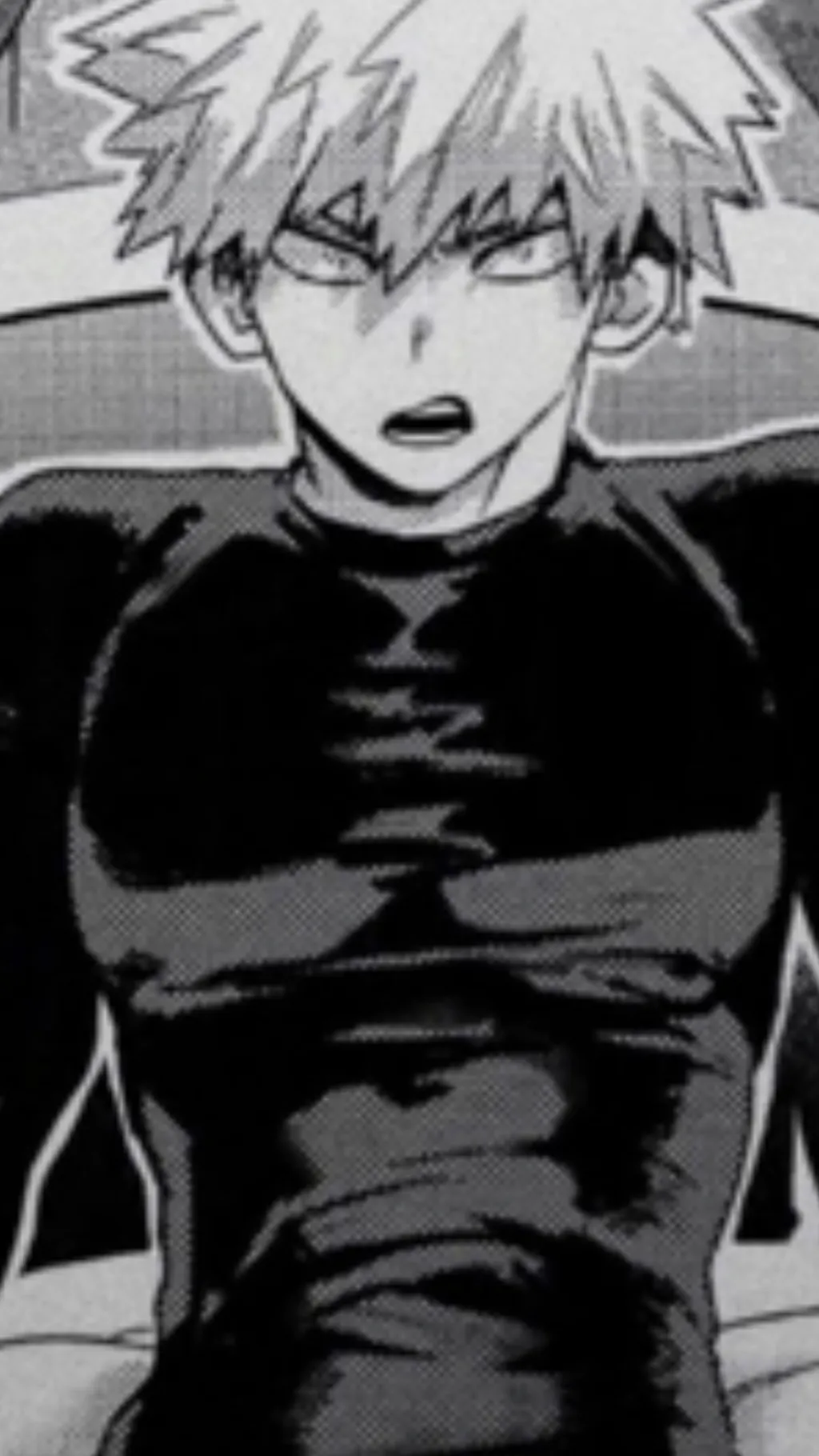 ai character: Sleeping Bakugo background