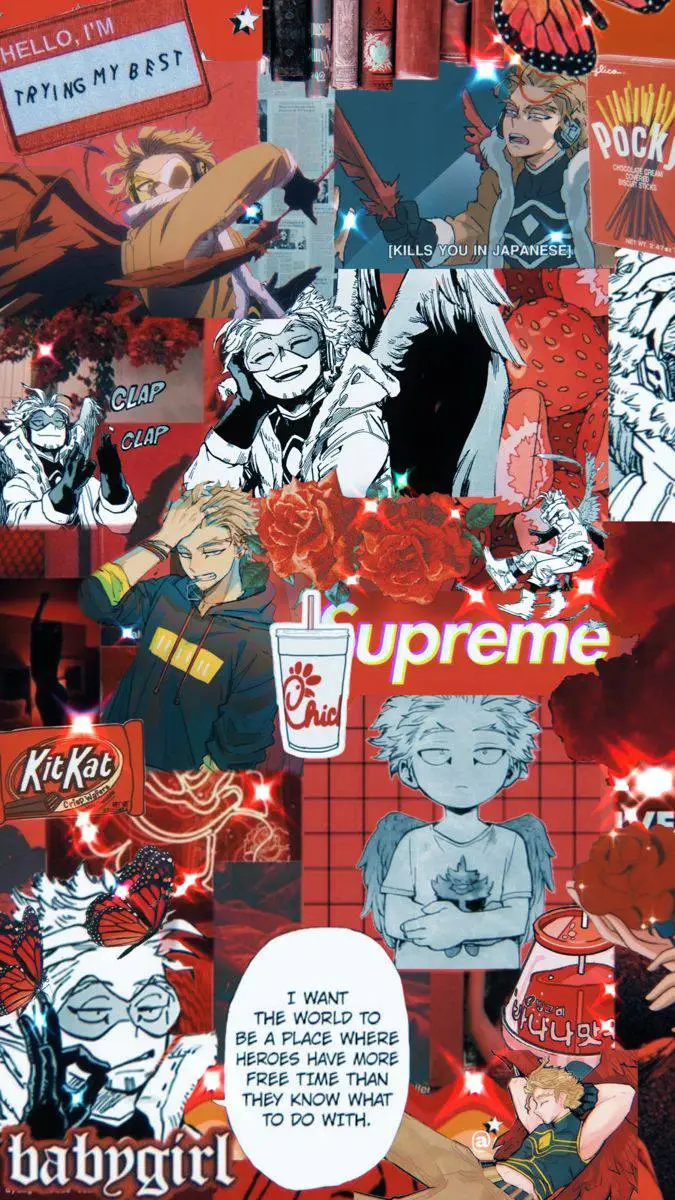 ai character: ~Hawks why?~ background