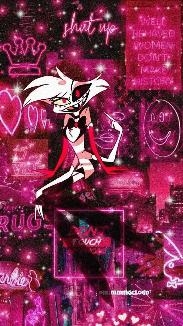 ai character: ~Angel dust~ background