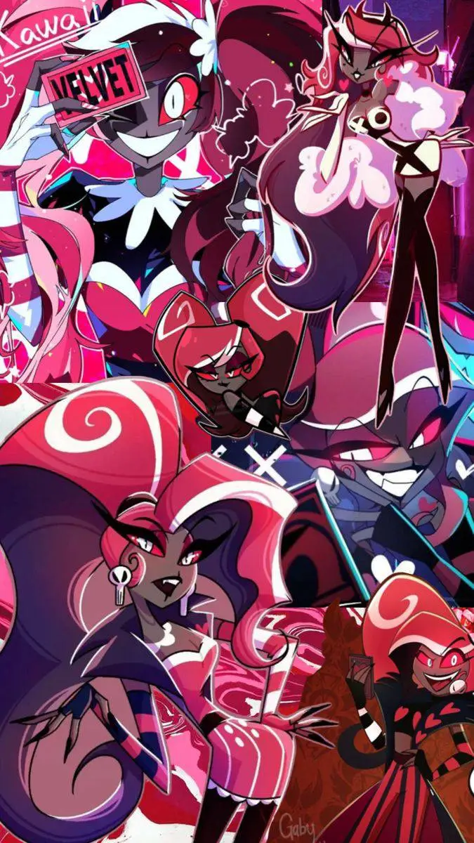 ai character: ~velvette~ background