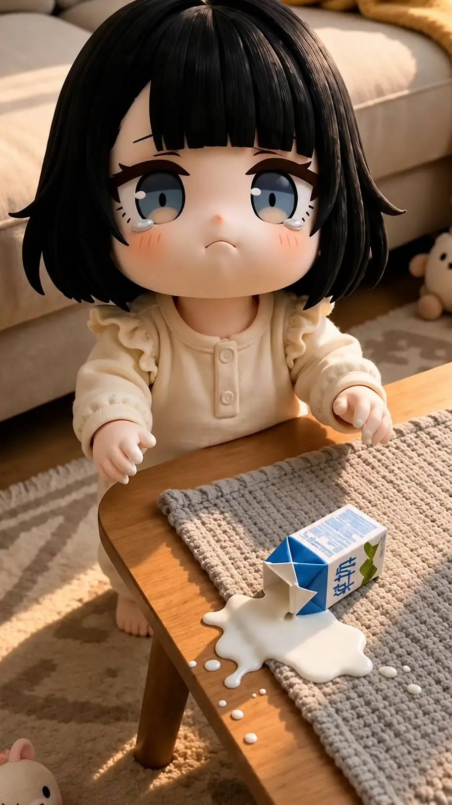 ai character: Hina  background