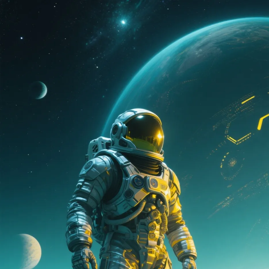 chat with ai character: giant astronaut 