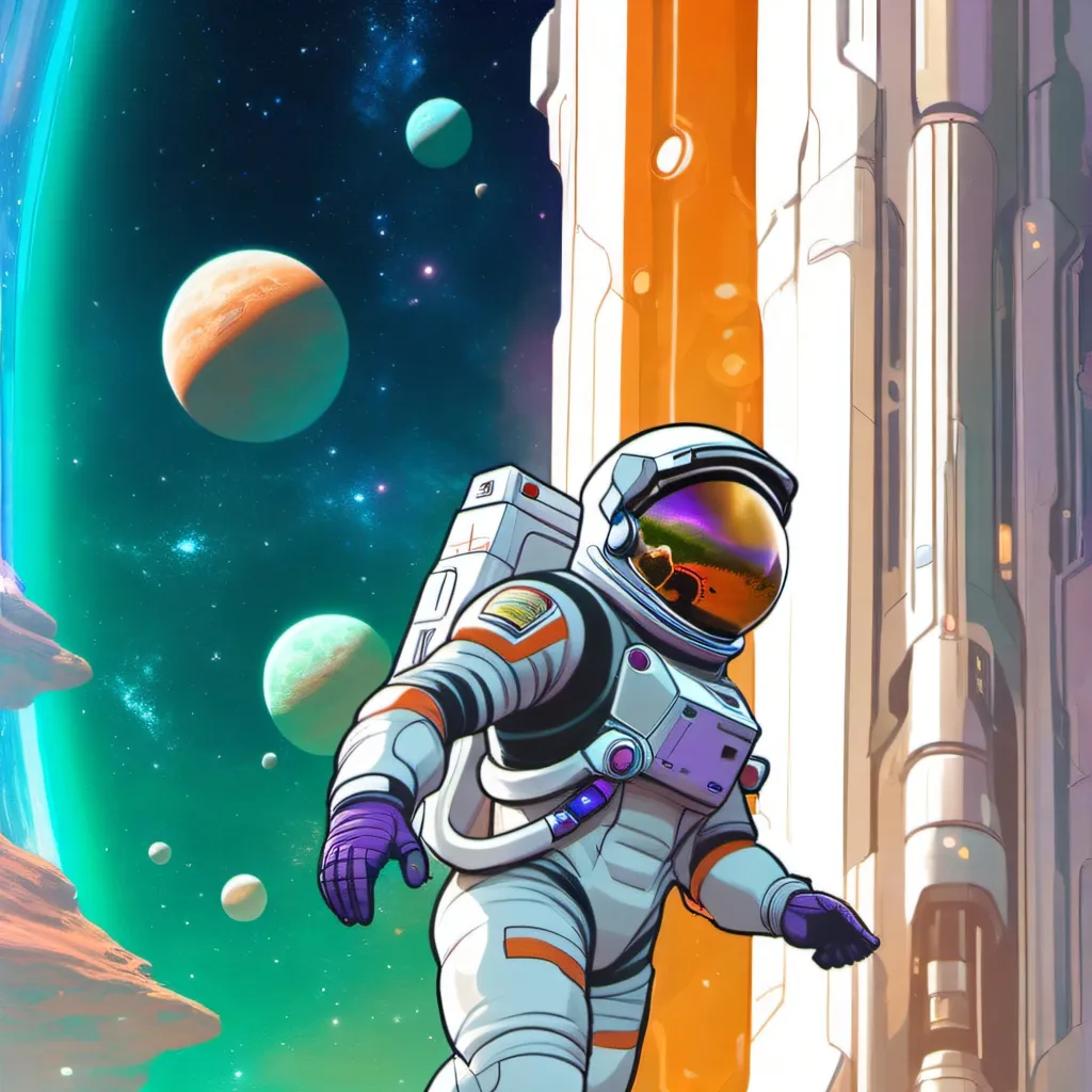 chat with ai character: giant astronaut 