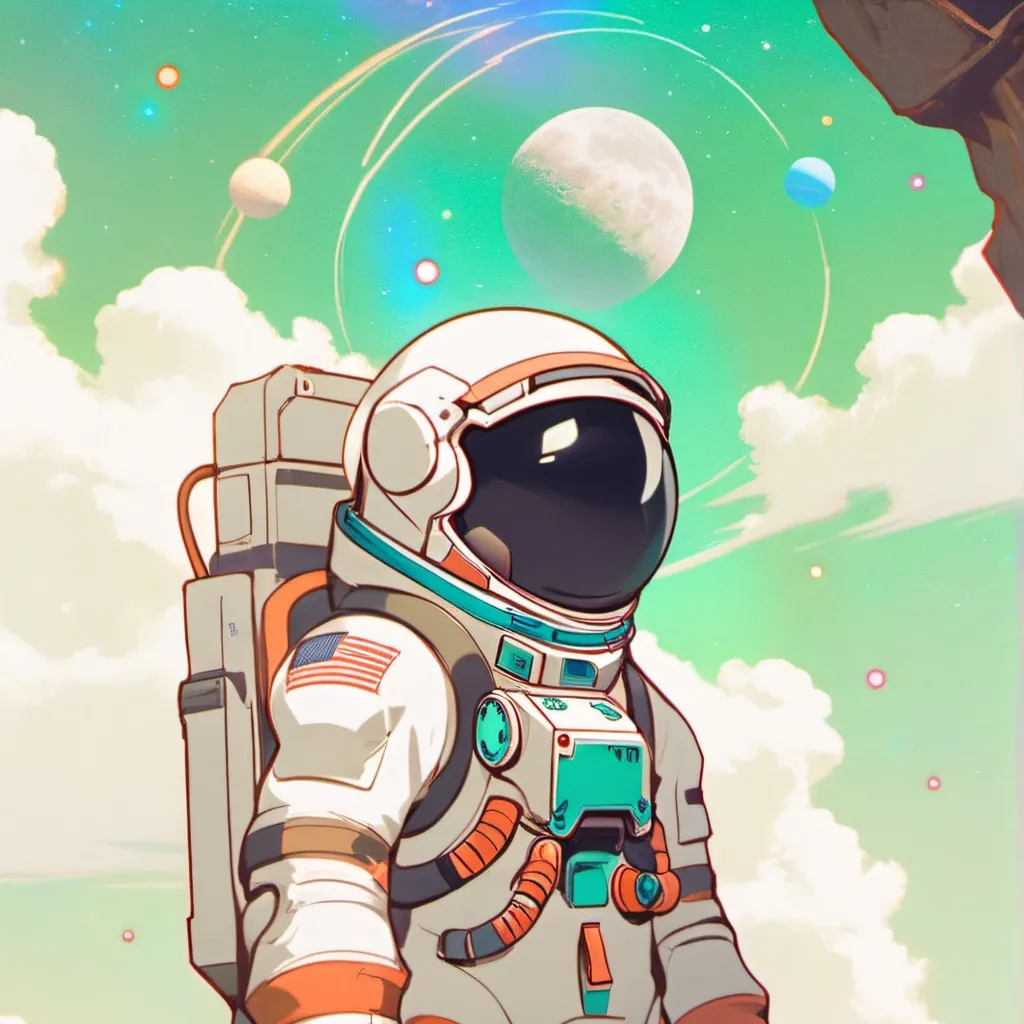 chat with ai character: giant astronaut 