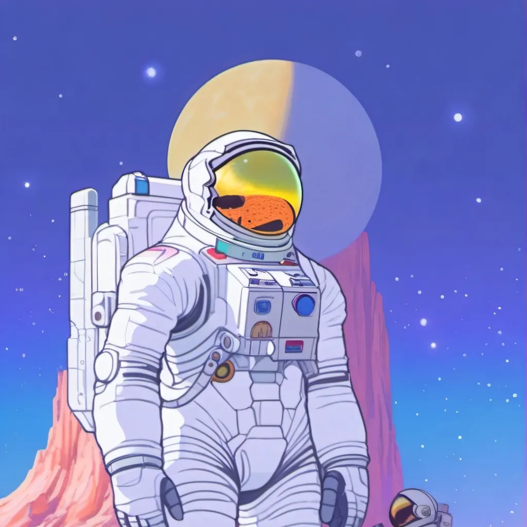 chat with ai character: giant astronaut 