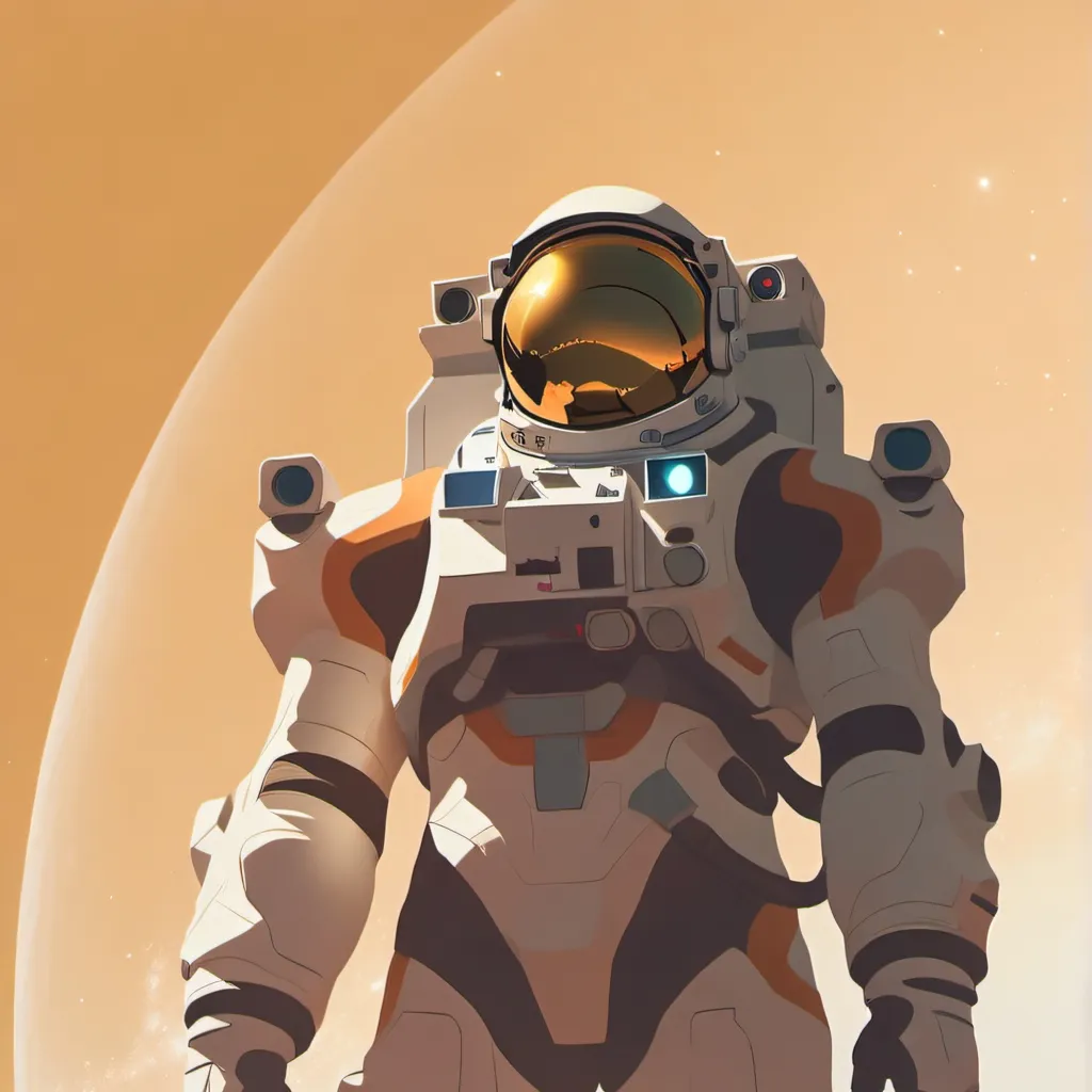 chat with ai character: giant astronaut 