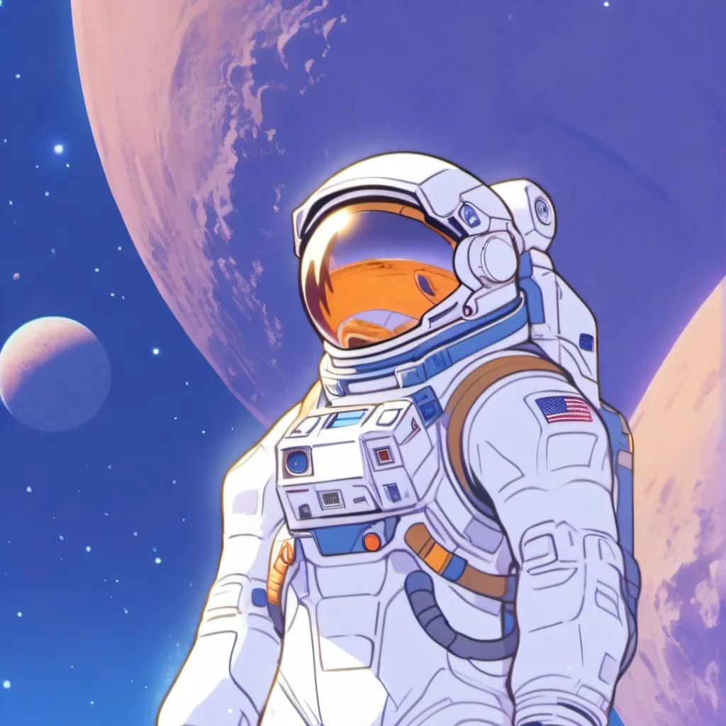 chat with ai character: giant astronaut 
