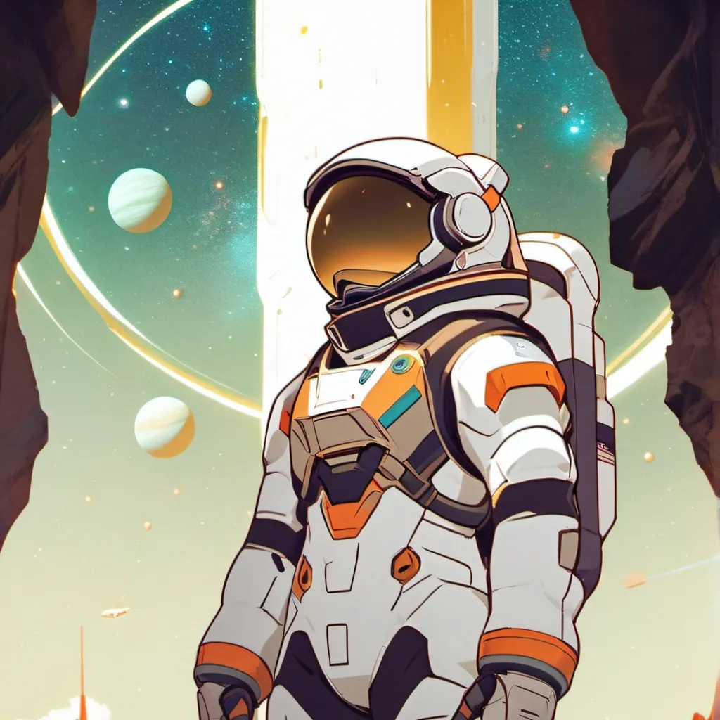 chat with ai character: giant astronaut 